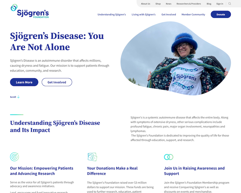 Sjögren's Foundation website